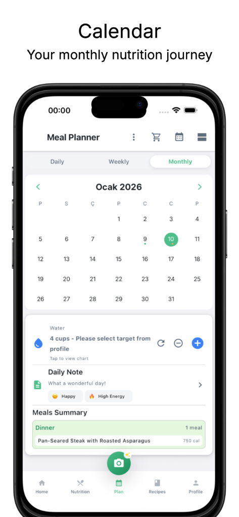 Meal Calendar